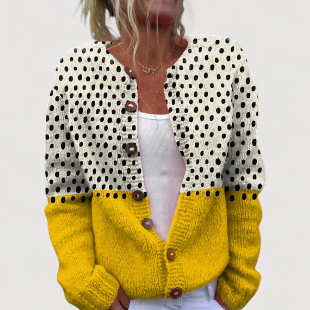 Yellow Polka Dots / 5XL