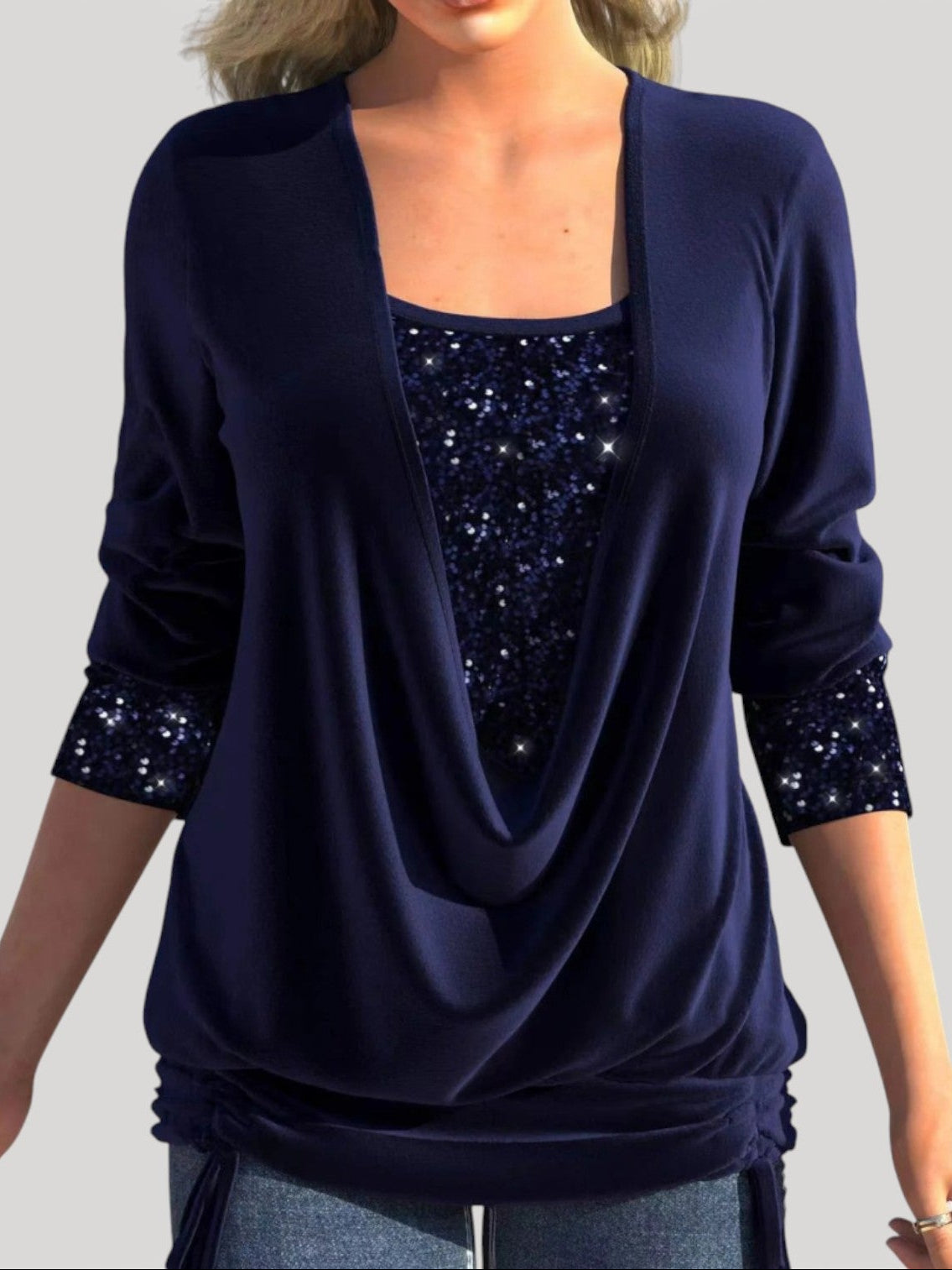 Navy Blue / 5XL